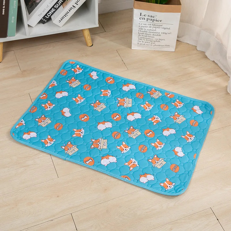 Dog Pee Pad Blanket Reusable Absorbent Diaper Washable Puppy Training Pad Pet Bed Urine Mat for Pet Car Seat Cover Pet Supplies