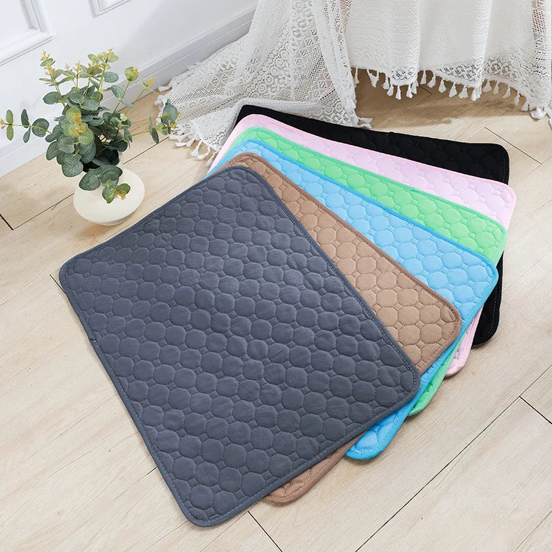 Dog Pee Pad Blanket Reusable Absorbent Diaper Washable Puppy Training Pad Pet Bed Urine Mat for Pet Car Seat Cover Pet Supplies